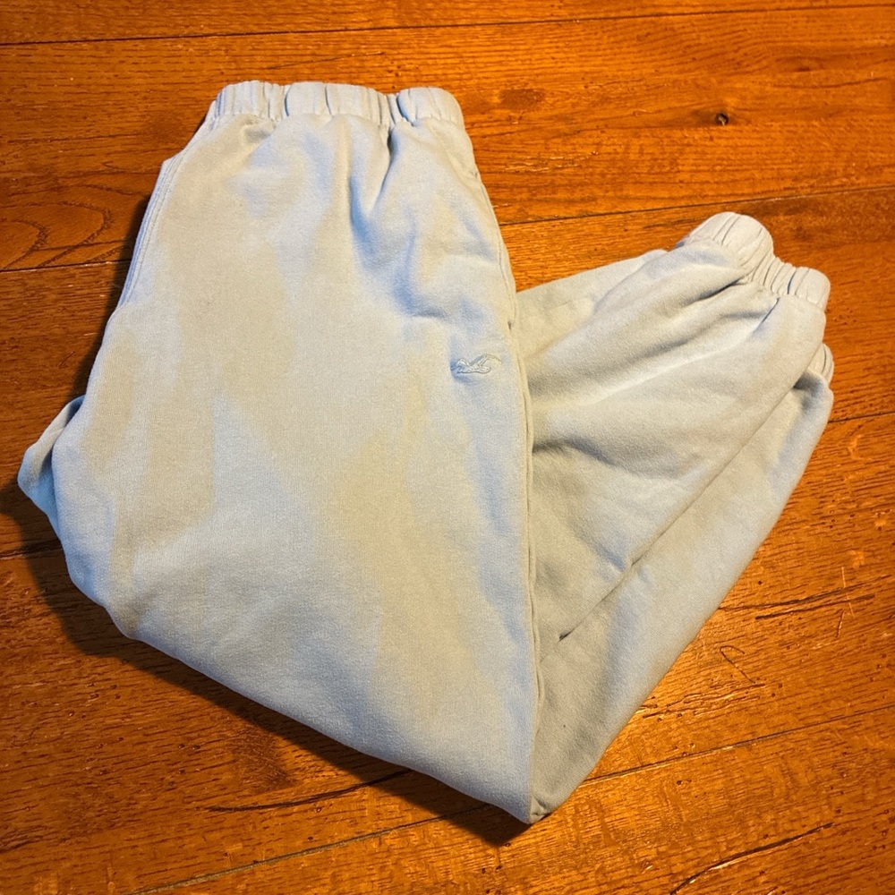 Hollister Sky Blue Joggers Sweatpants